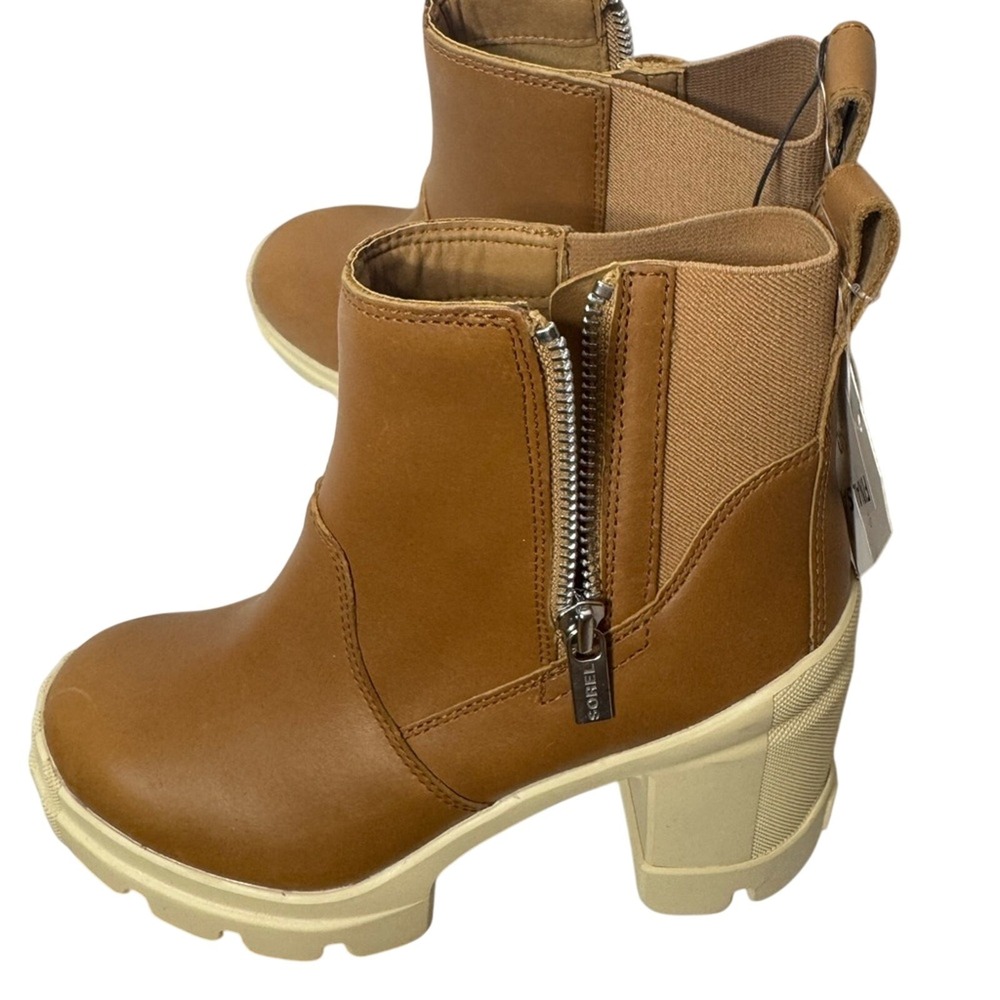 Sorel Womens Caribou Heel Chelsea‎ Sz 8.5 Chunky NWT Boho Gorpcore